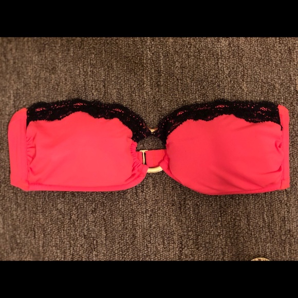 Victoria’s Secret orange top and bottoms bikini - Picture 2 of 8